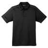 Sport-Tek Men's Black Contrast Stitch Micropique Sport