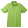 Sport-Tek Men's Green Oasis Contrast Stitch Micropique Sport