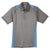 Sport-Tek Men's Vintage Heather/Carolina Blue Heather Colorblock Contender Polo