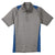 Sport-Tek Men's Vintage Heather/True Royal Heather Colorblock Contender Polo