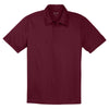 Sport-Tek Men's Maroon PosiCharge Active Textured Polo