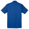 Sport-Tek Men's True Royal/Grey PosiCharge Active Textured Colorblock Polo