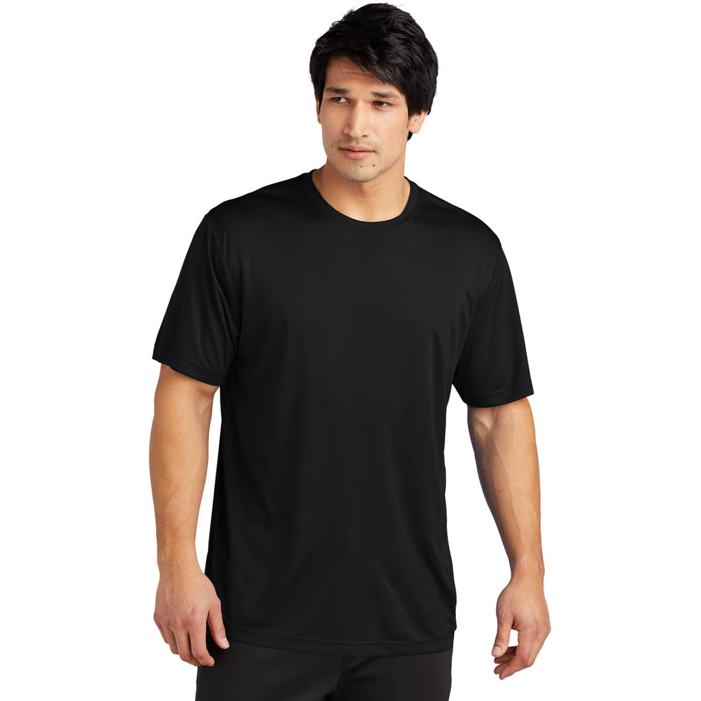 Sport-Tek Men's Black PosiCharge Re-Compete Tee