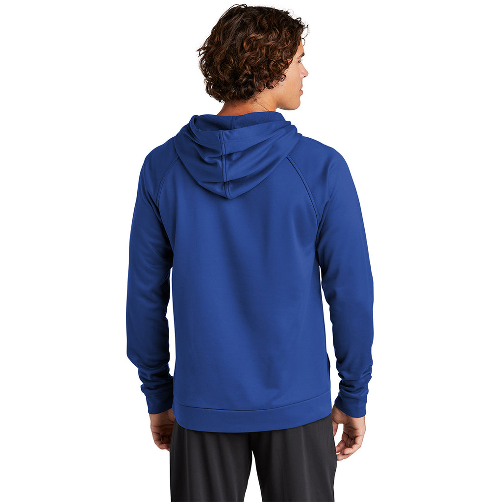 Sport-Tek Men's True Royal Re-Compete Fleece Pullover Hoodie