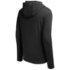 Sport-Tek Men's Deep Black Circuit Hooded Full Zip