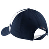 Sport-Tek True Navy/White Dry Zone Mesh Inset Cap