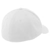 Sport-Tek White Flexfit Performance Solid Cap