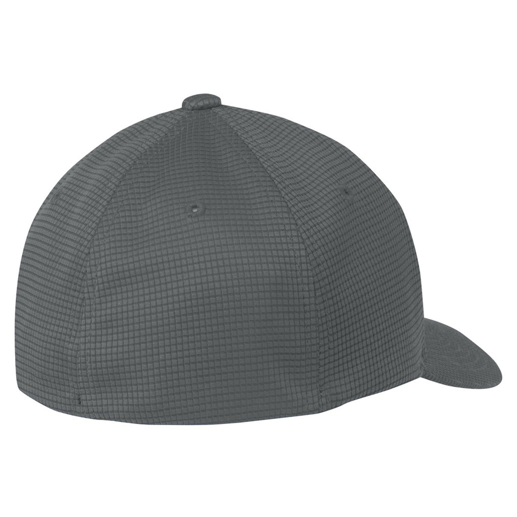 Sport-Tek Graphite Flexfit Grid Texture Cap