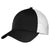 Sport-Tek Black/White PosiCharge Competitor Mesh Back Cap