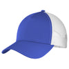 Sport-Tek True Royal/White PosiCharge Competitor Mesh Back Cap