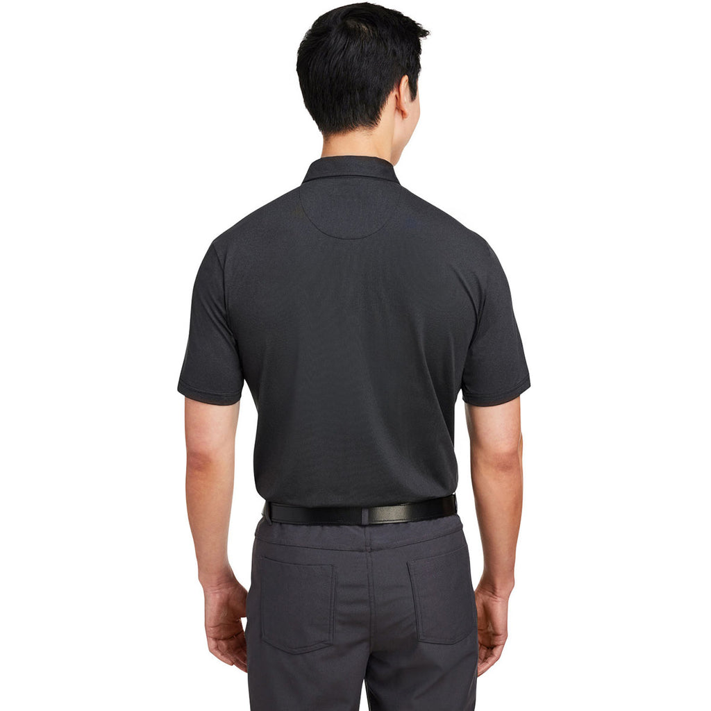 Swannies Golf Men's Black Heather James Polo