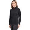 Swannies Golf Women's Black Cook Quarter Zip