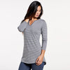 Toad & Co. Women's Smoke Lean Stripe Tamaya Dos Tunic