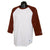 Champion Men's White/Maroon Baseball T-Shirt