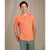 Toad & Co. Men's Salmon Coral Tempo Short Sleeve Henley