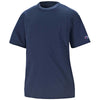 Champion Youth Navy 6.1-Ounce Short-Sleeve T-Shirt