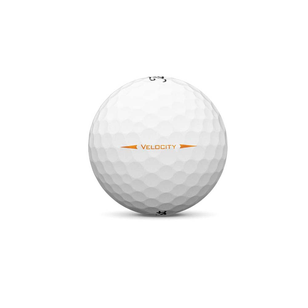 Titleist Visi-White Velocity Double Digits Golf Balls with Custom Logo