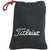 Titleist Fleece Black Pouch