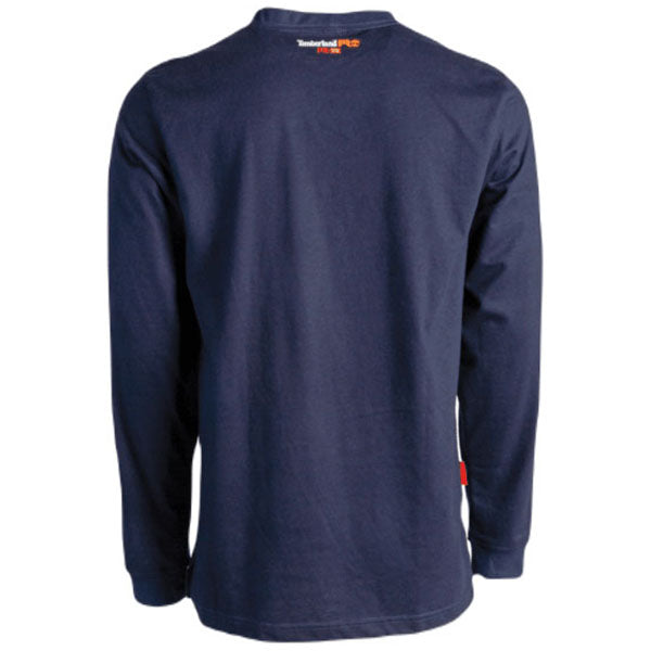 Timberland Men's Navy Core Pocket Long Sleeve T-Shirt