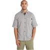 Timberland Men's Paloma Woodfort Short Sleeve Flannel Flex Shirt