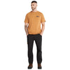 Timberland Men's Wheat Boot Core Reflective Pro Logo Short Sleeve T-Shirt