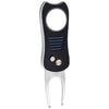 Par One Black Team Golf Switchblade Divot Tool