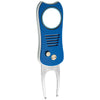 Par One Blue Team Golf Switchblade Divot Tool