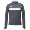 New Balance Men's Team White Athletics Half Zip