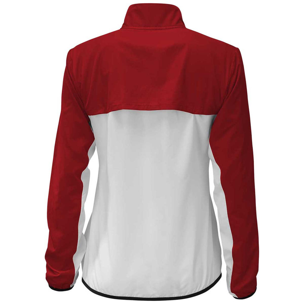 New Balance Women's Team Cardinal Athletics Warm-Up Jacket