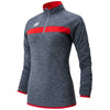 New Balance Women's Team Red Athletics Half Zip