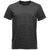 Stormtech Men's Black/Grey Heather Railtown Crew Neck Tee