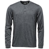 Stormtech Men's Graphite Heather Torcello Long Sleeve Henley