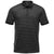 Stormtech Men's Black/Grey Heather Railtown Polo