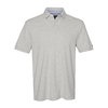 Tommy Hilfiger Men's Light Grey Heather Classic Fit Ivy Pique Sport Shirt