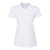 Tommy Hilfiger Women's Bright White Classic Fit Ivy Pique Sport Shirt