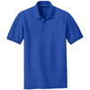 Port Authority Men's True Royal Tall Core Classic Pique Polo