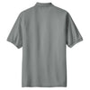 Port Authority Men's Cool Grey Tall Silk Touch Polo with Pocket