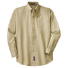 Port Authority Men's Stone Tall Long Sleeve Twill Shirt