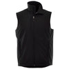 Elevate Men's Black Stinson Softshell Vest