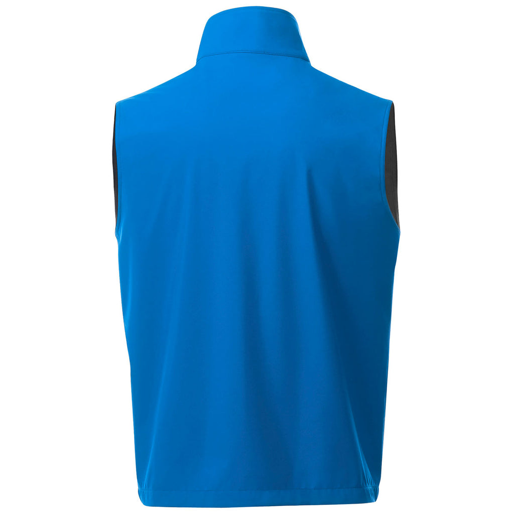 Elevate Men's Olympic Blue Warlow Softshell Vest