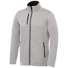 Elevate Men's Silver Heather Joris Eco Softshell Jacket