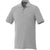 Elevate Men's Heather Grey Crandall Short Sleeve Polo