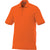 Elevate Men's Orange Crandall Short Sleeve Polo