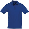 Elevate Men's Navy/Steel Grey Wilcox Short Sleeve Polo