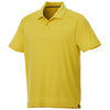 Elevate Men's Gold Amos Eco Short Sleeve Polo