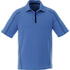 Elevate Men's New Royal Heather Macta Short Sleeve Polo