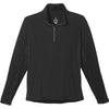 Elevate Men's Black Caltech Knit Quarter Zip