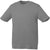 Elevate Men's Steel Grey Omi Short Sleeve Tech T-Shirt