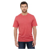 Elevate Men's Team Red Heather Sarek Short Sleeve T-Shirt