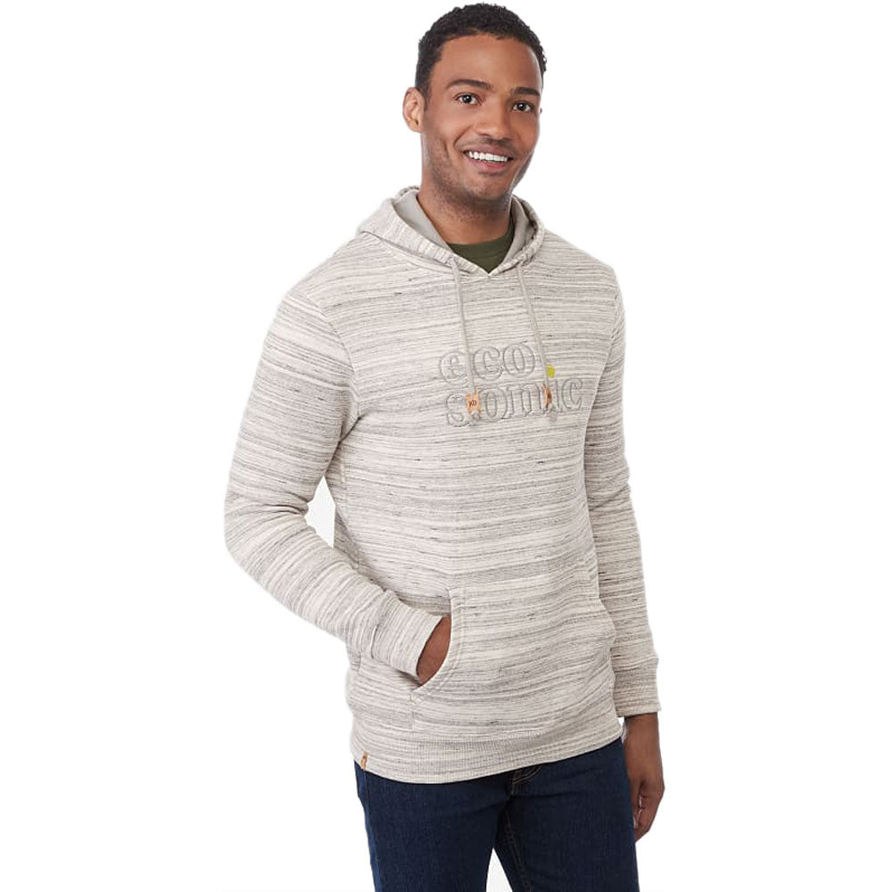 Tentree Men's Hi Rise Grey Space Dye Classic Hoodie